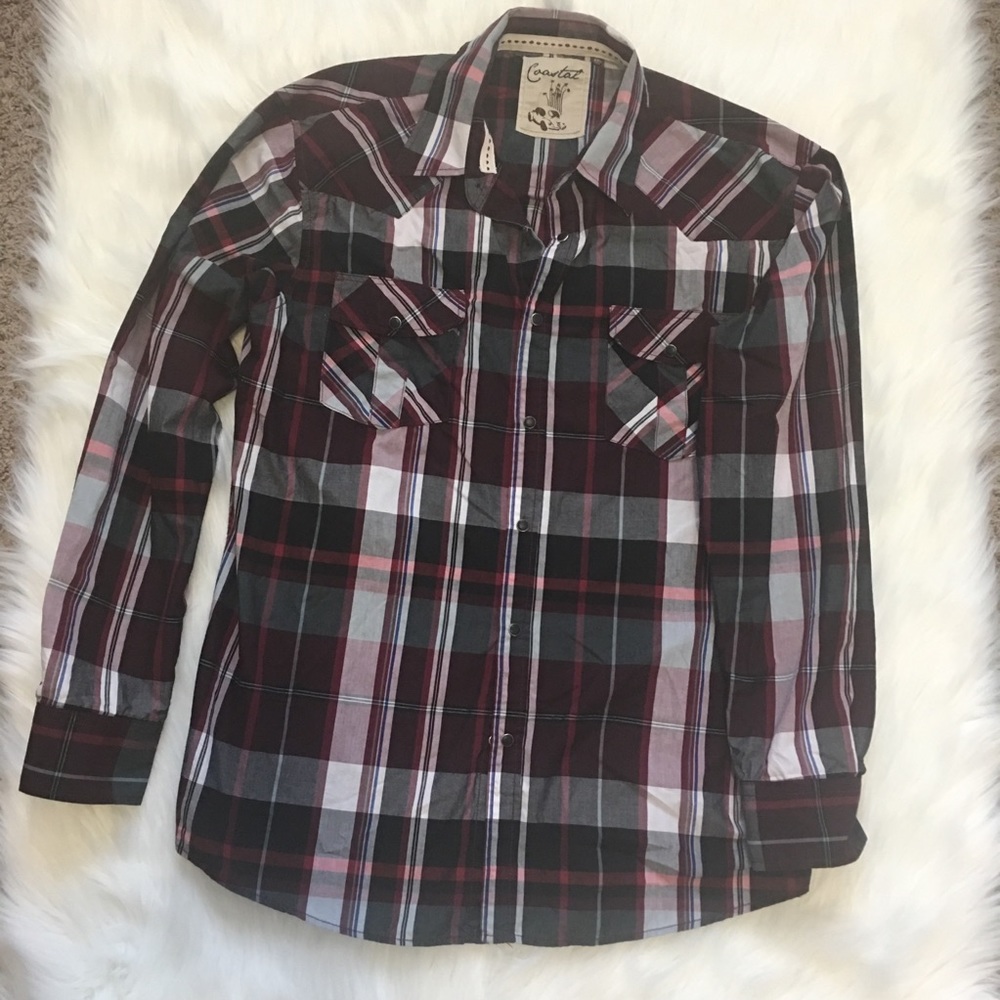 Coastal button down long sleeve shirt